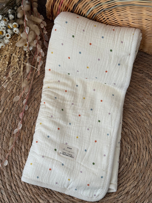 Polka Dots Winter Blanket