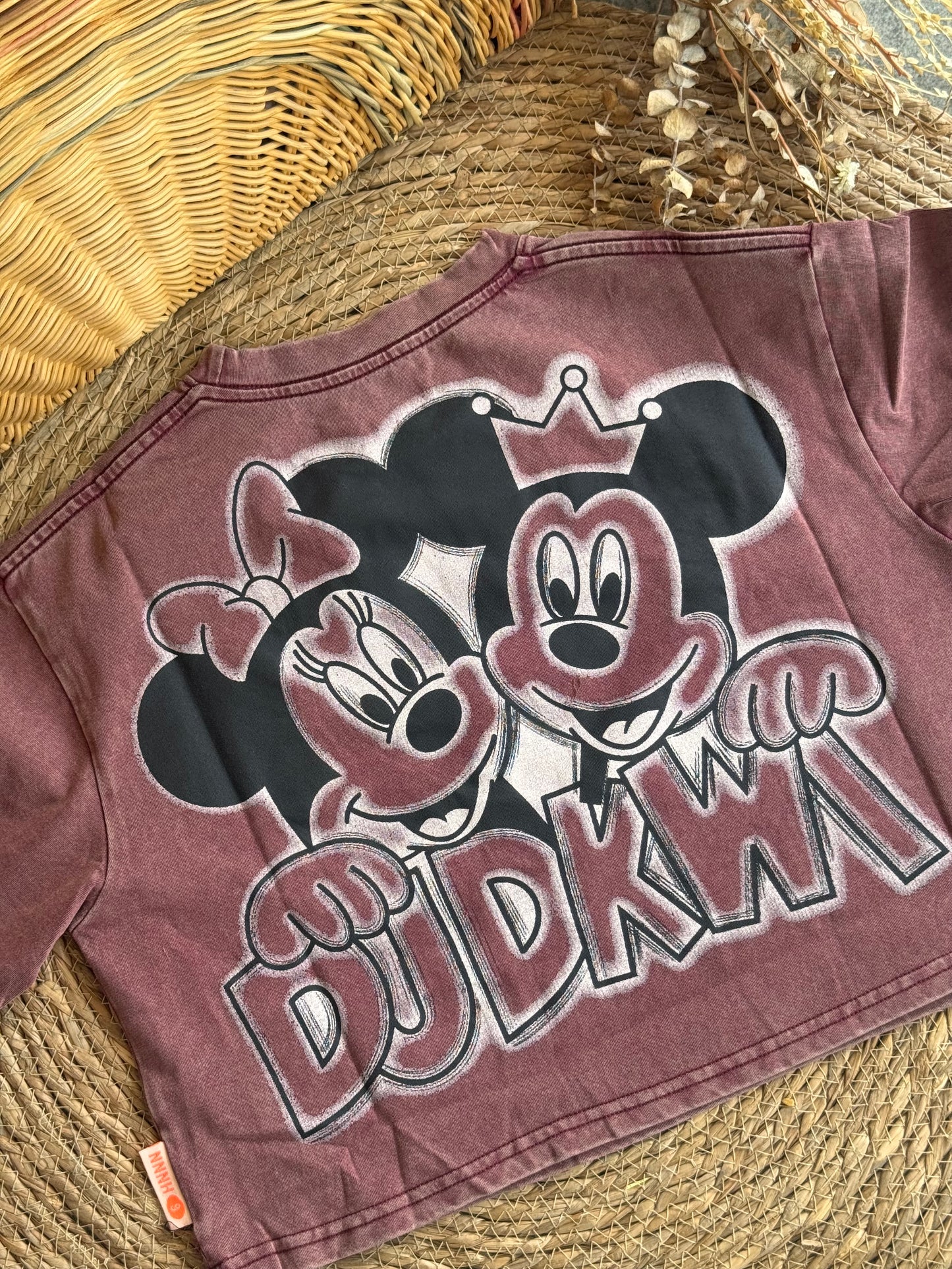 Mickey Mousse-Burgundy