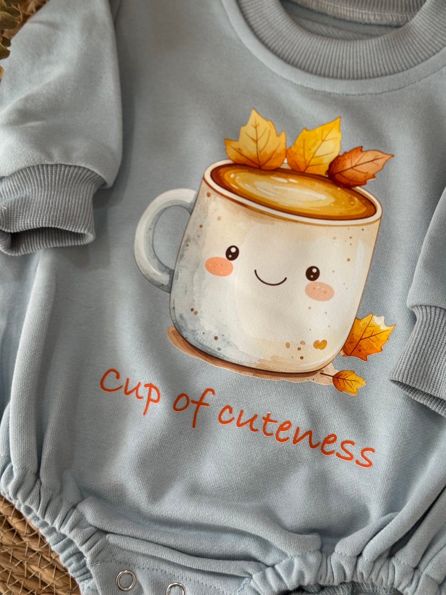 Cup of Cuteness baby romper