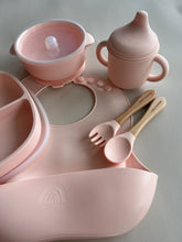Load image into Gallery viewer, Silicone Feeding Set - Light Pink
