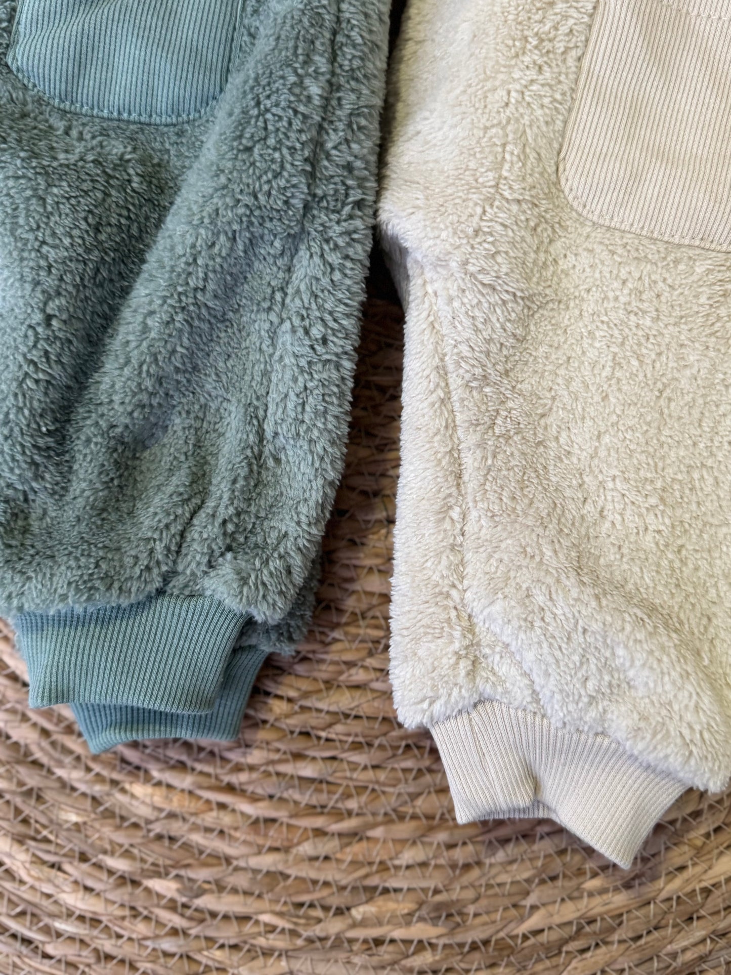 Teddy Fleece Joggers