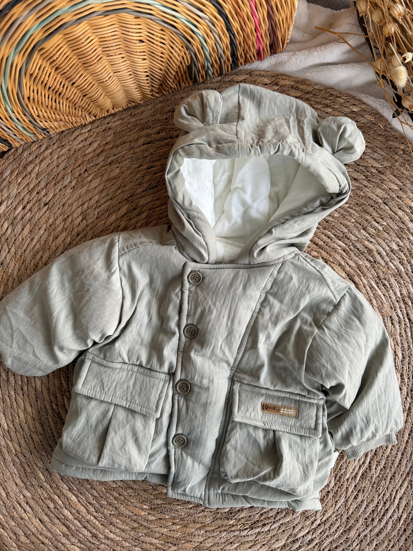 Baby Coat - Sage Green