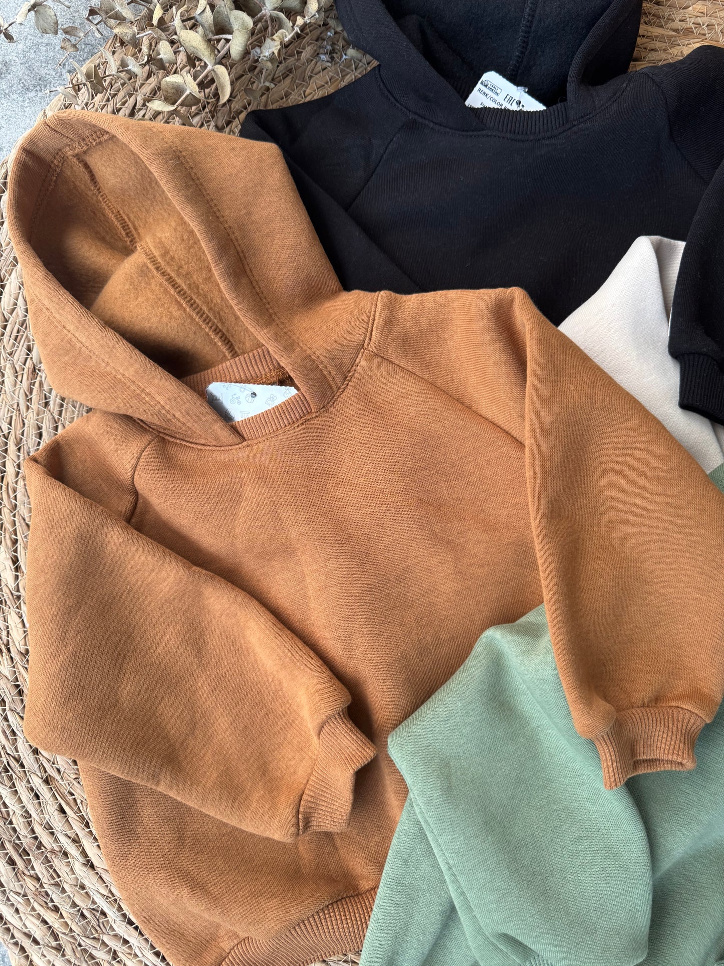 Fleeced hoodies