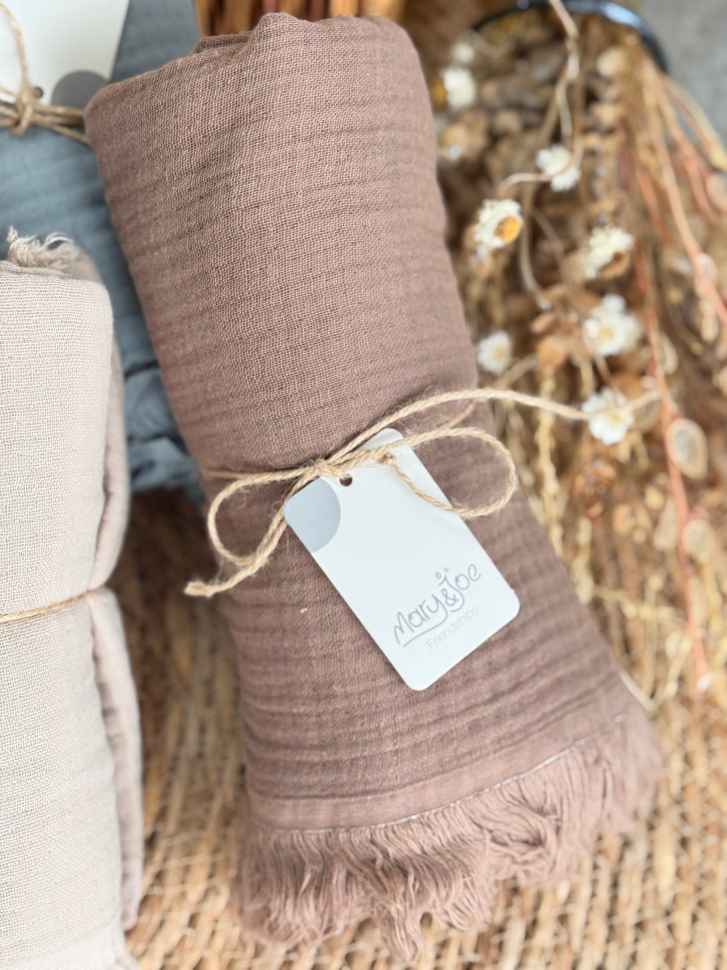 Linen Blanket 90x120 cm