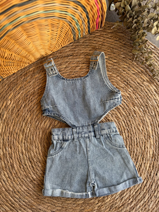 Macha Jumpsuit - Light Blue