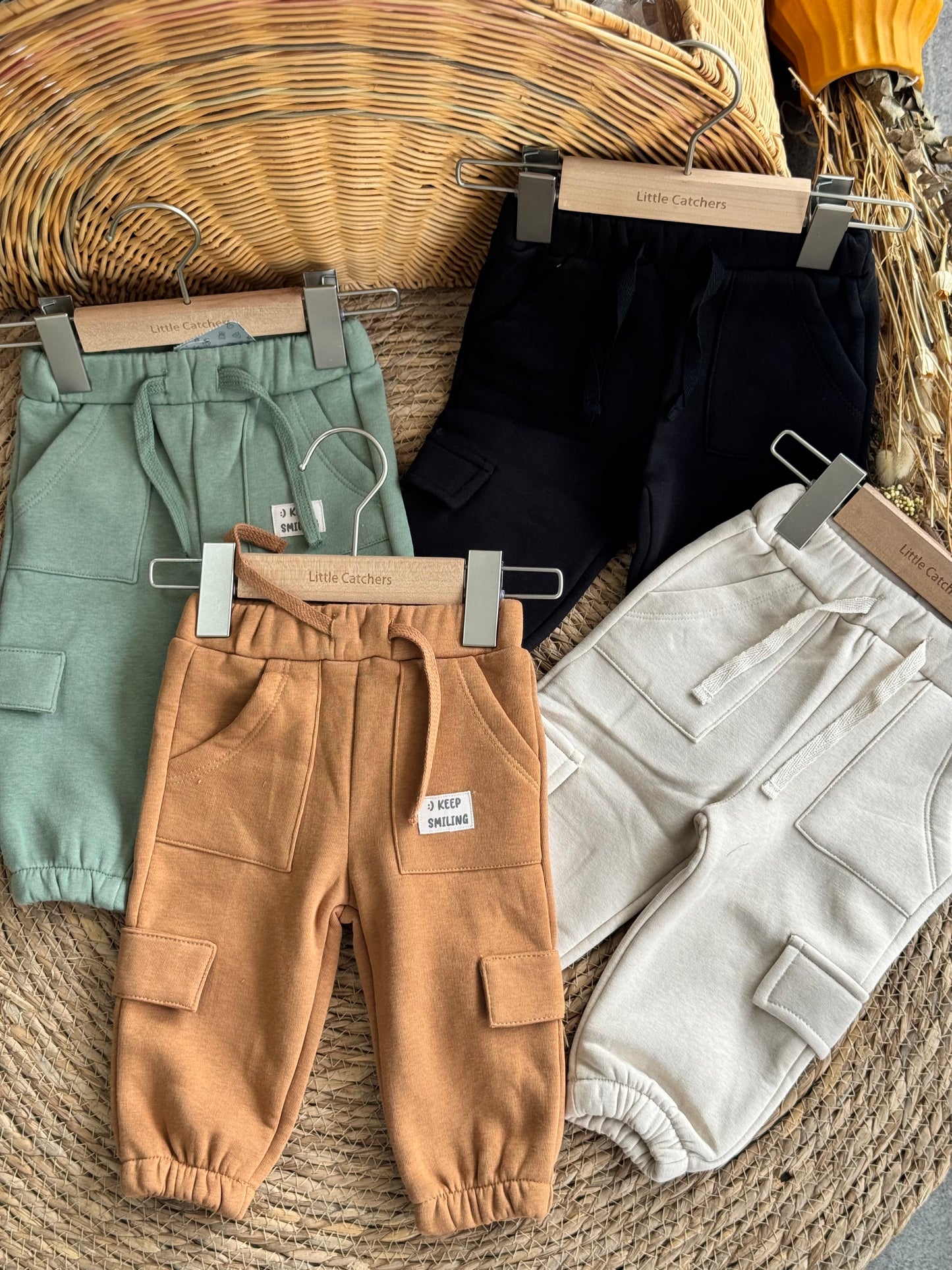 Colorfull Cargo Sweatpants