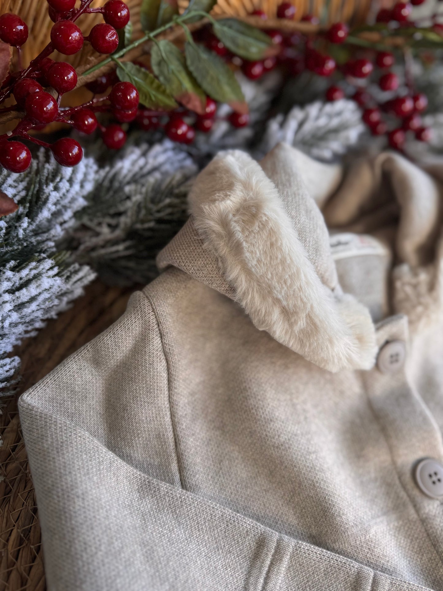 Little Winter Charm Coat – Beige