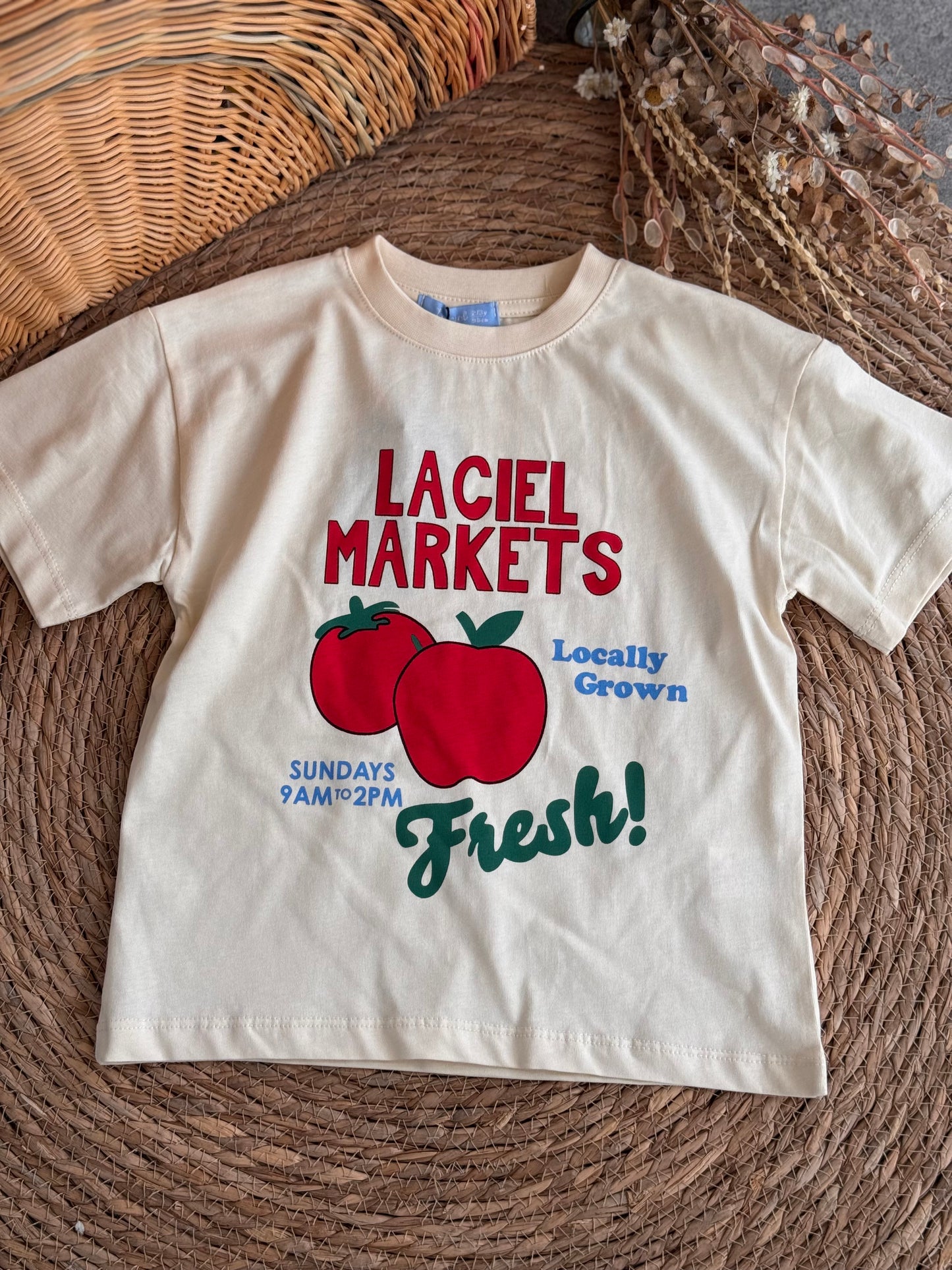 Oversized Laciel Market Tee