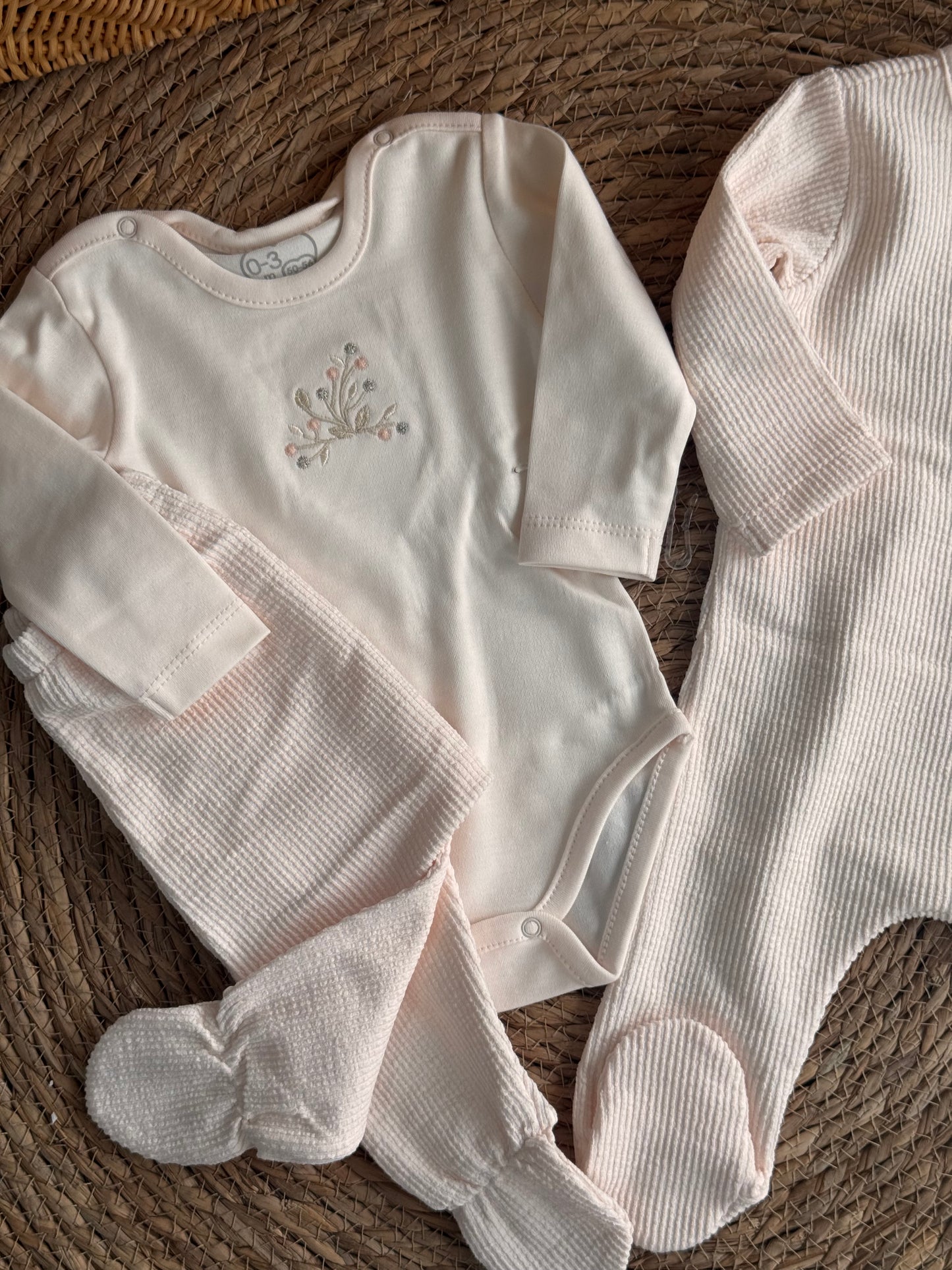 Tiny Petals Set- light Pink