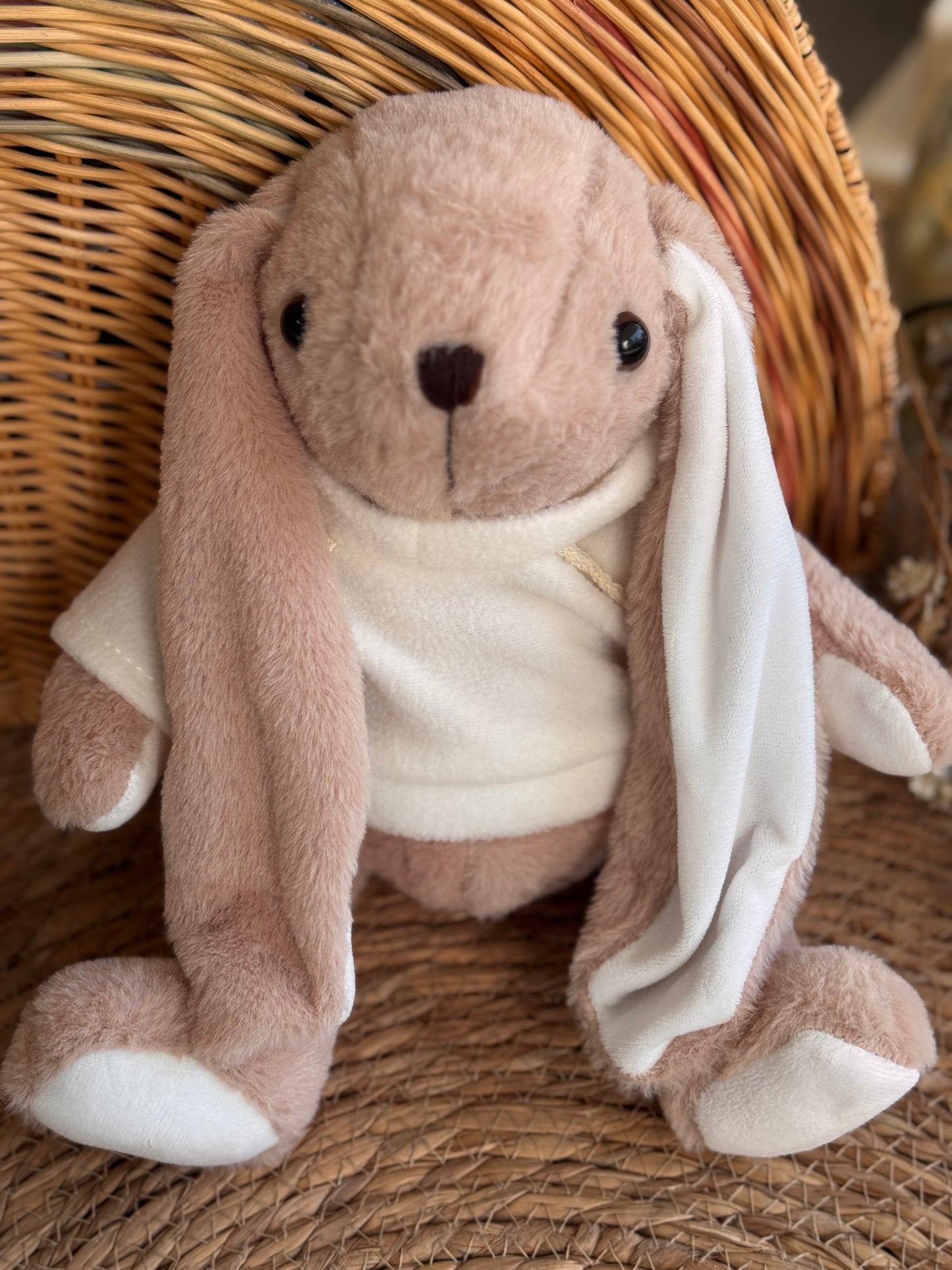 Lou Bunny - OFF White Hoodie