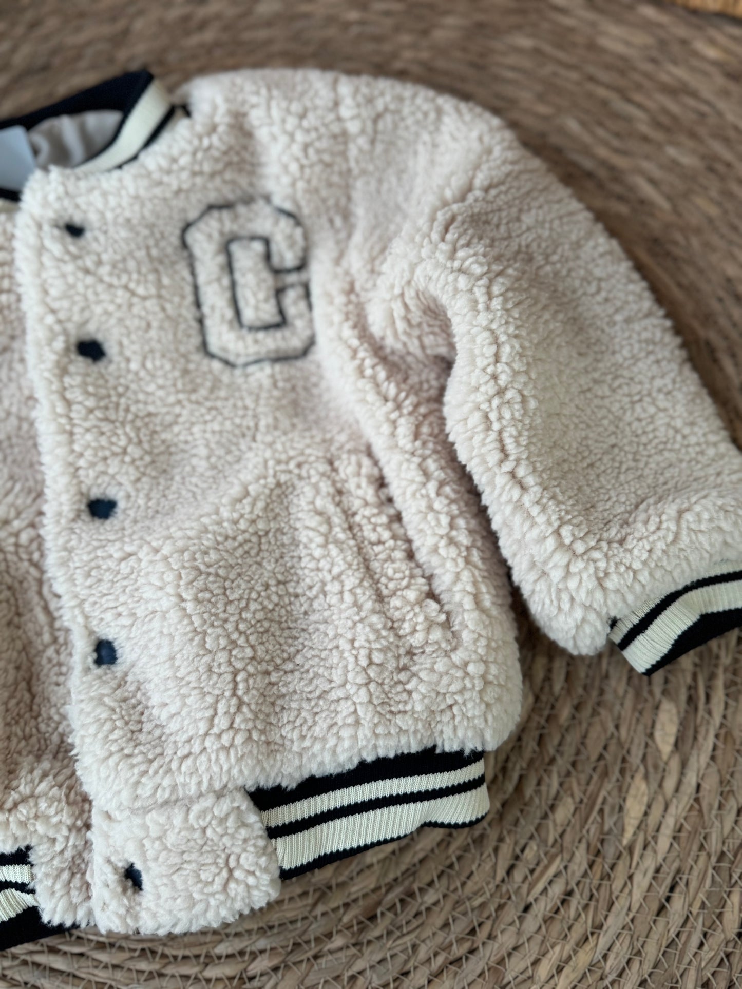 Teddy Varsity Jacket 🧸