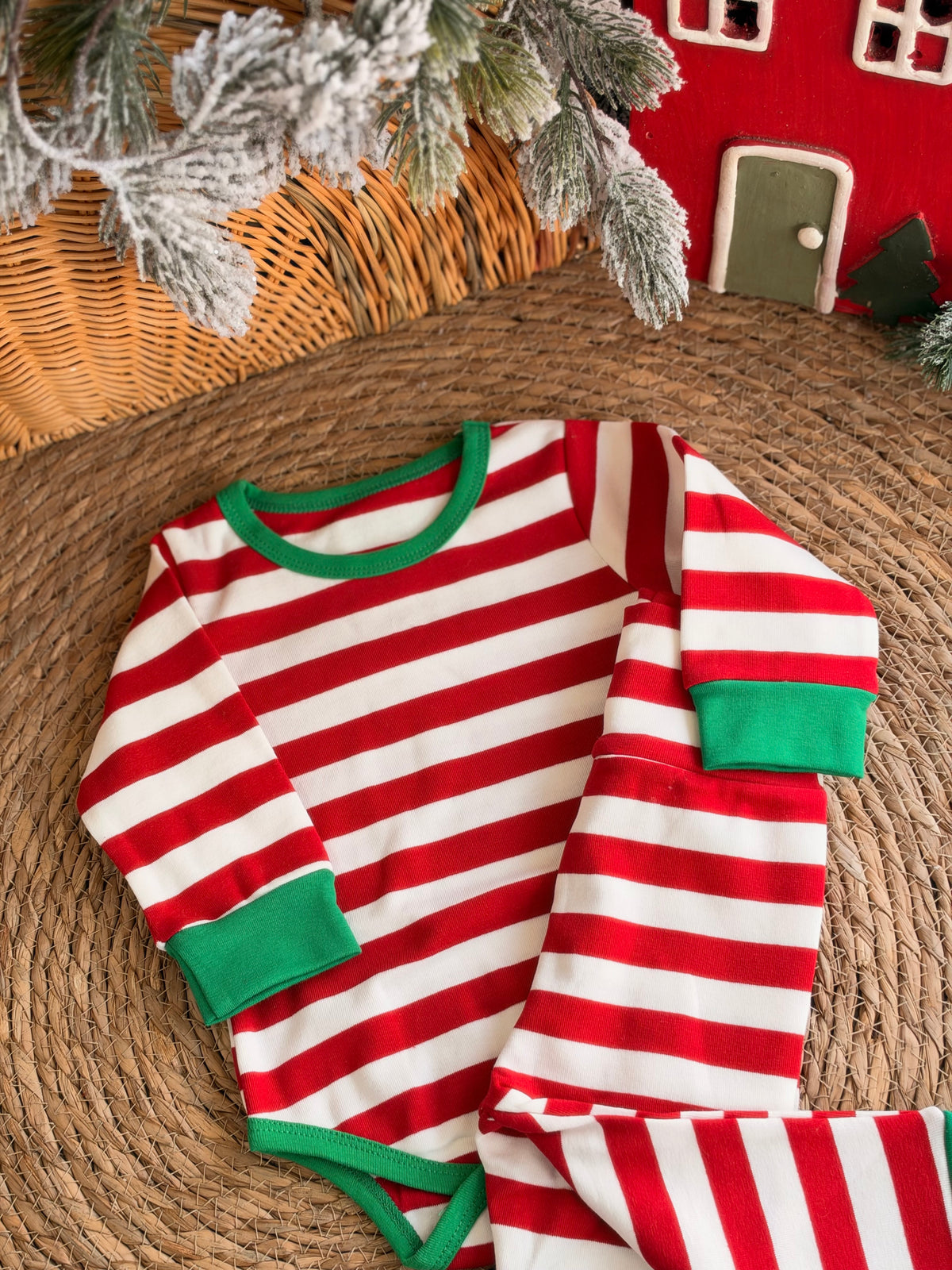 Red & White Stripes Set
