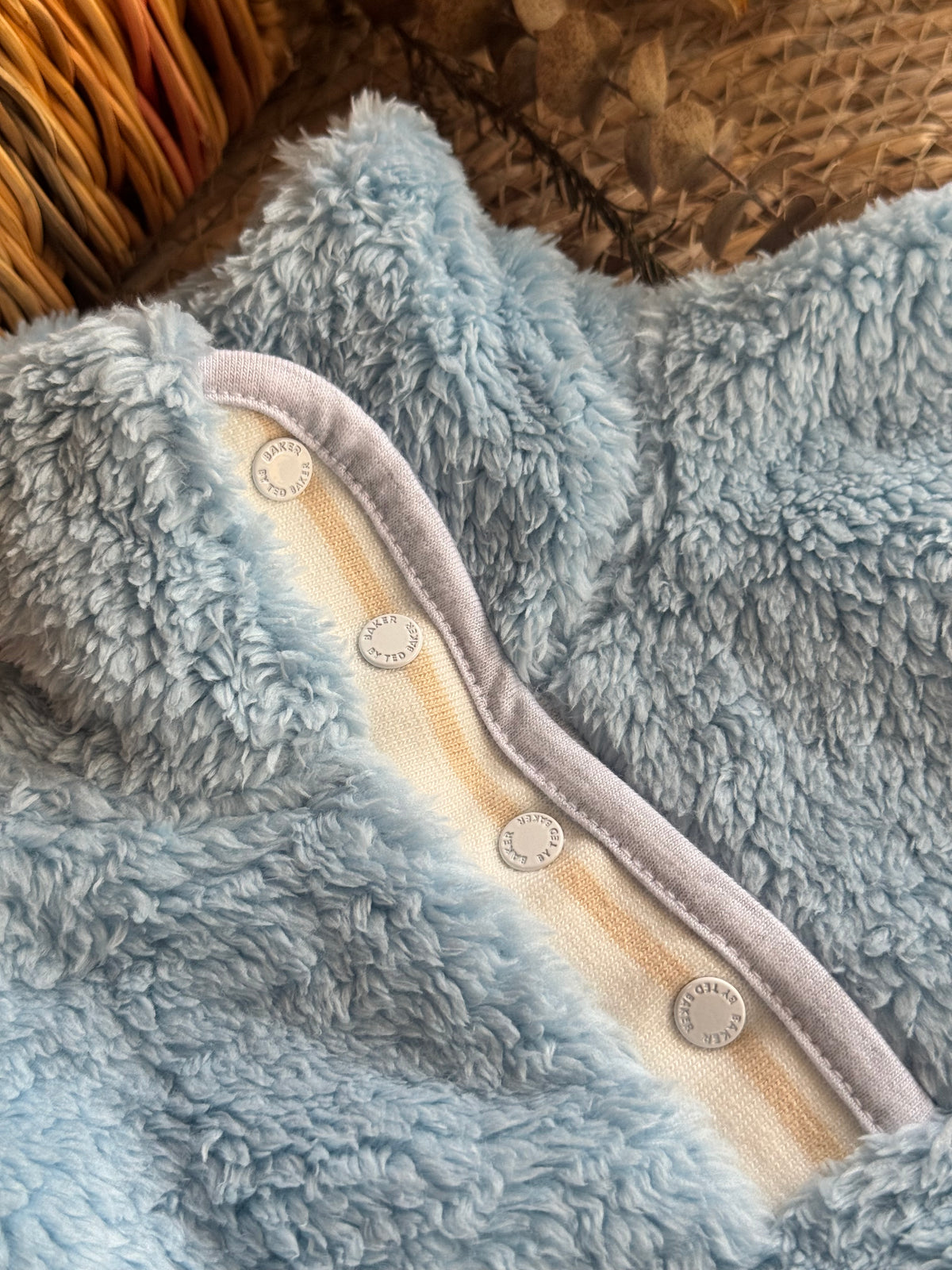 Sherpa Jogger Set - Light Blue