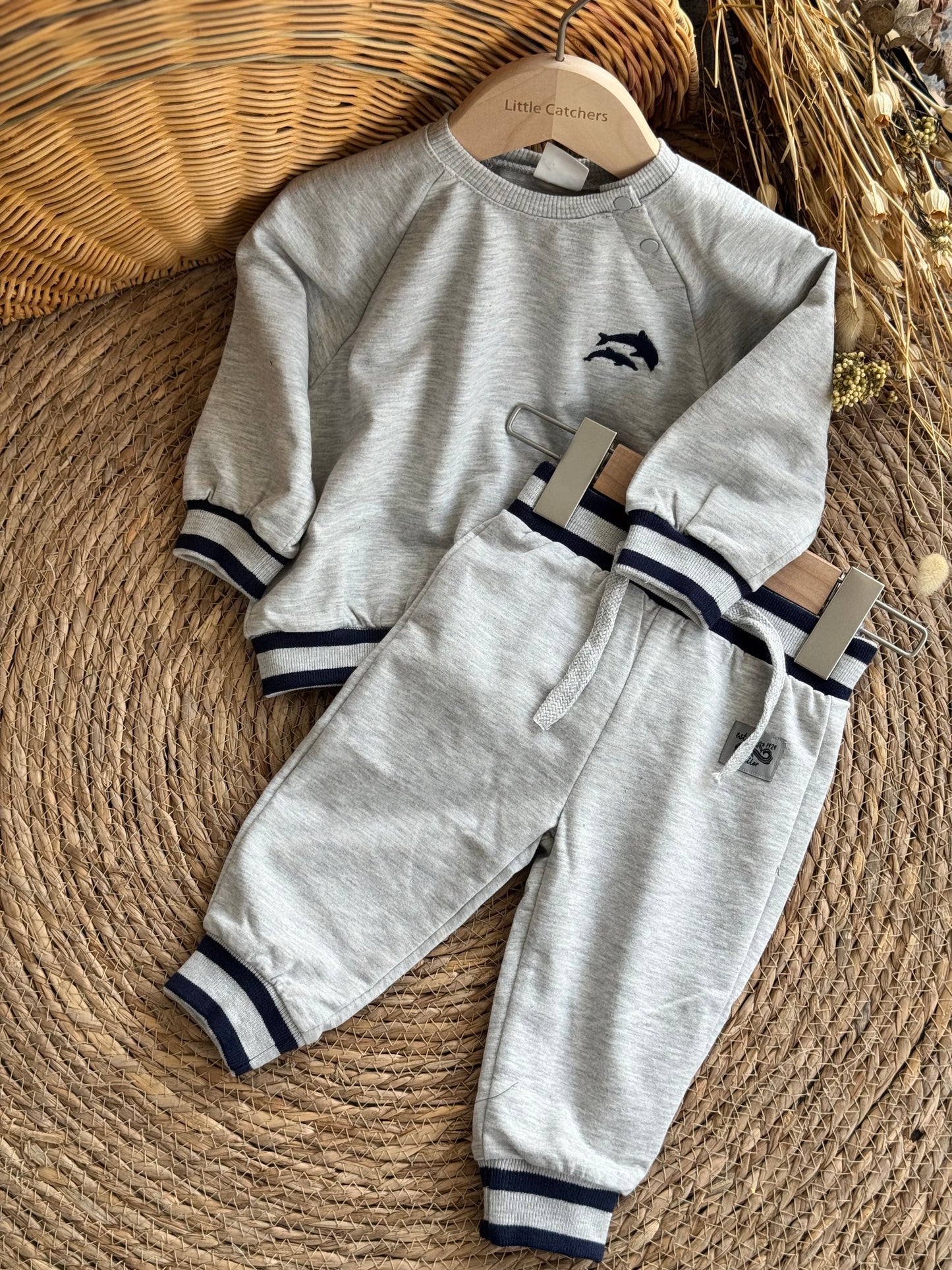 Baby Shark Set-Grey