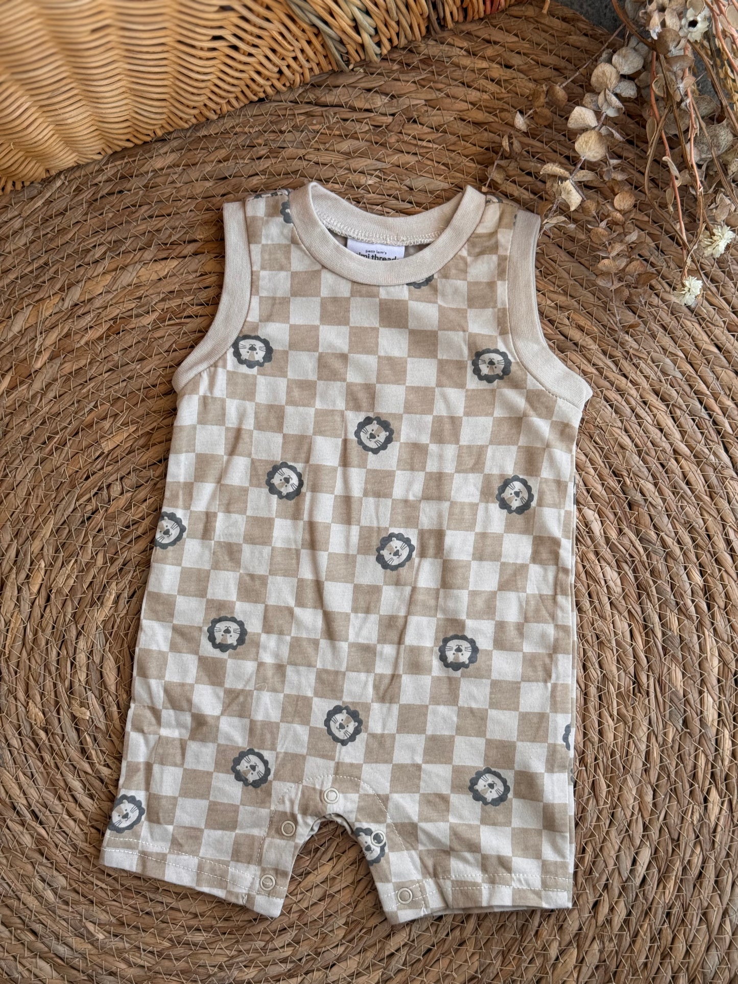 Lion Beige Overall