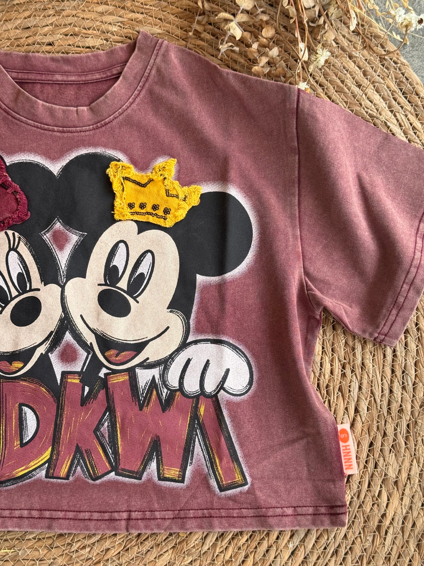 Mickey Mousse-Burgundy