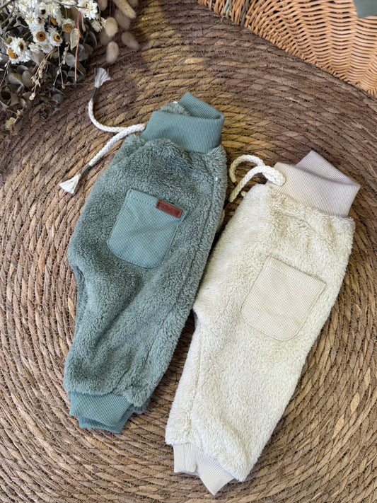 Teddy Fleece Joggers