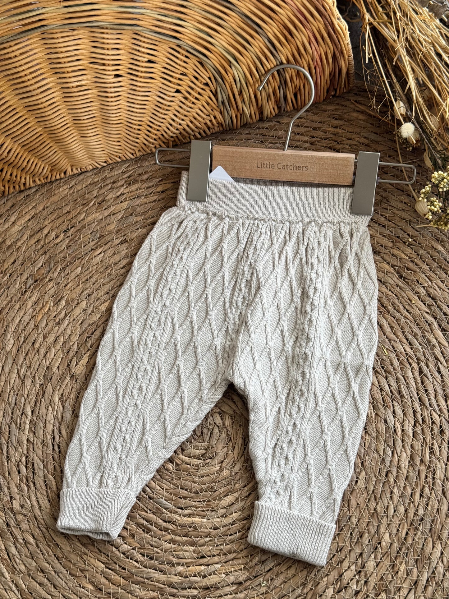 Cozy Cable Knit Pants