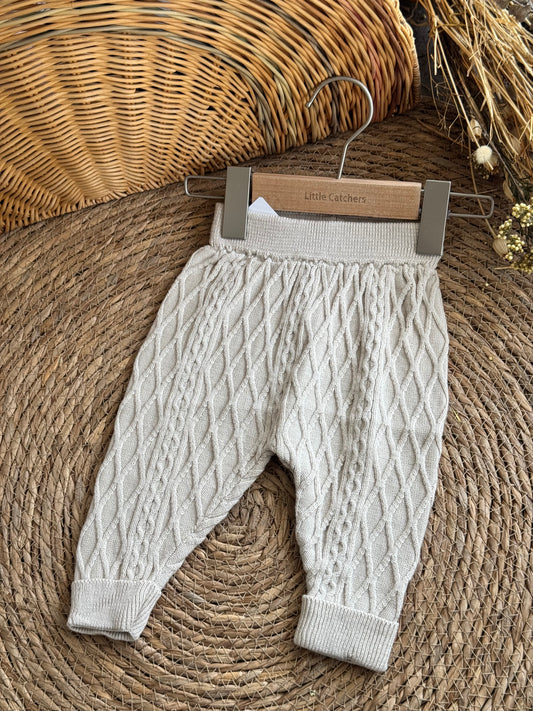 Cozy Cable Knit Pants