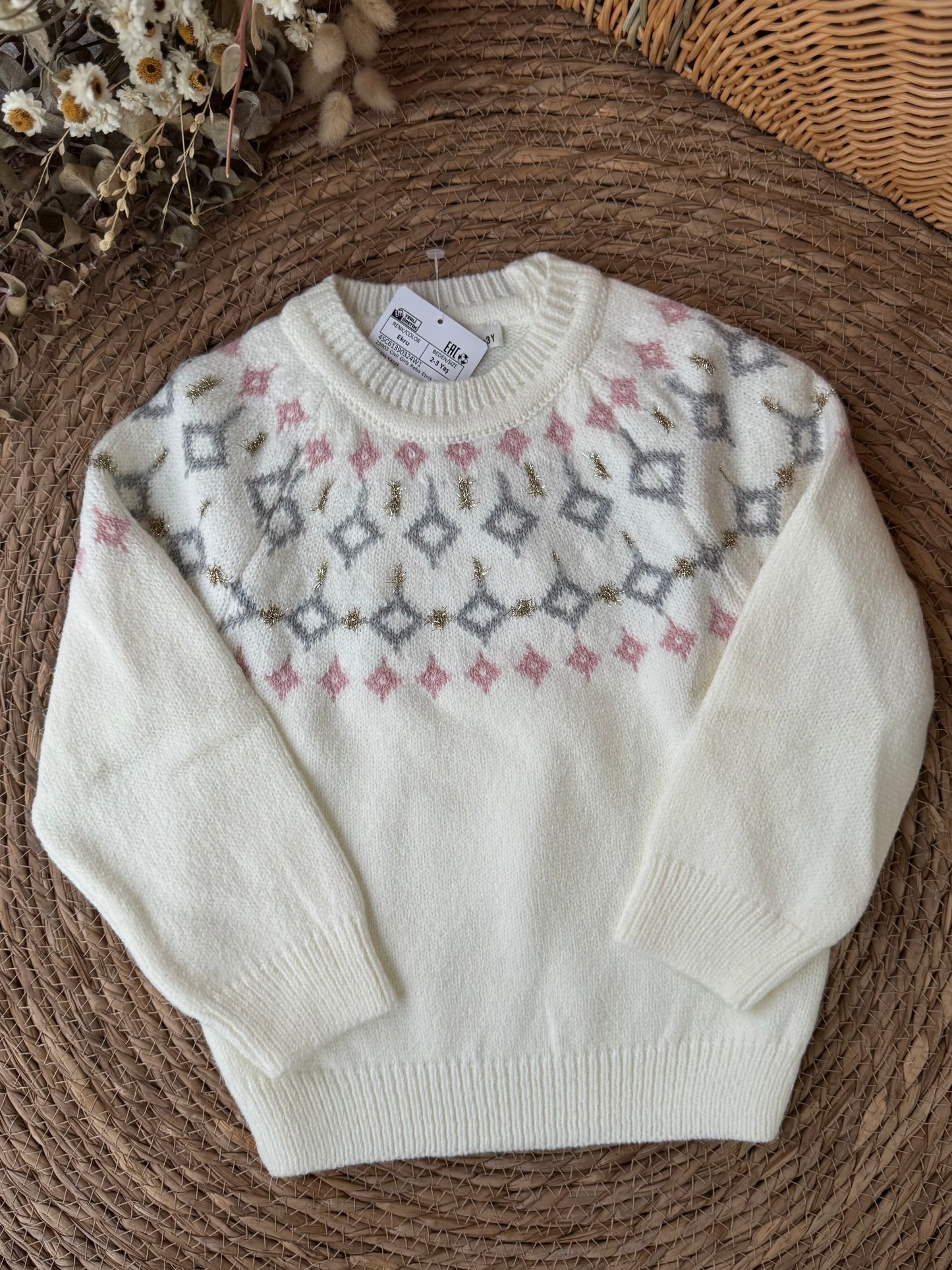 Fair Isle Knit Sweater ❄️