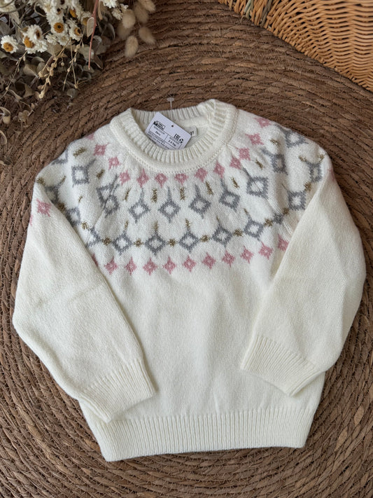 Fair Isle Knit Sweater ❄️