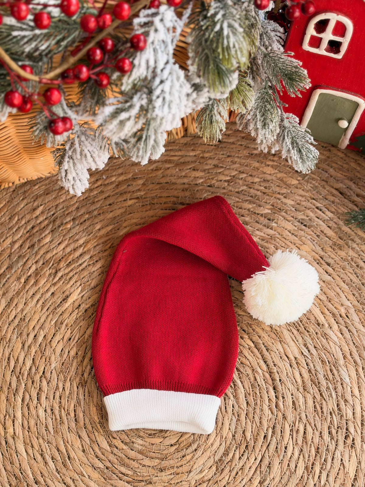 Knitted Santa Hat