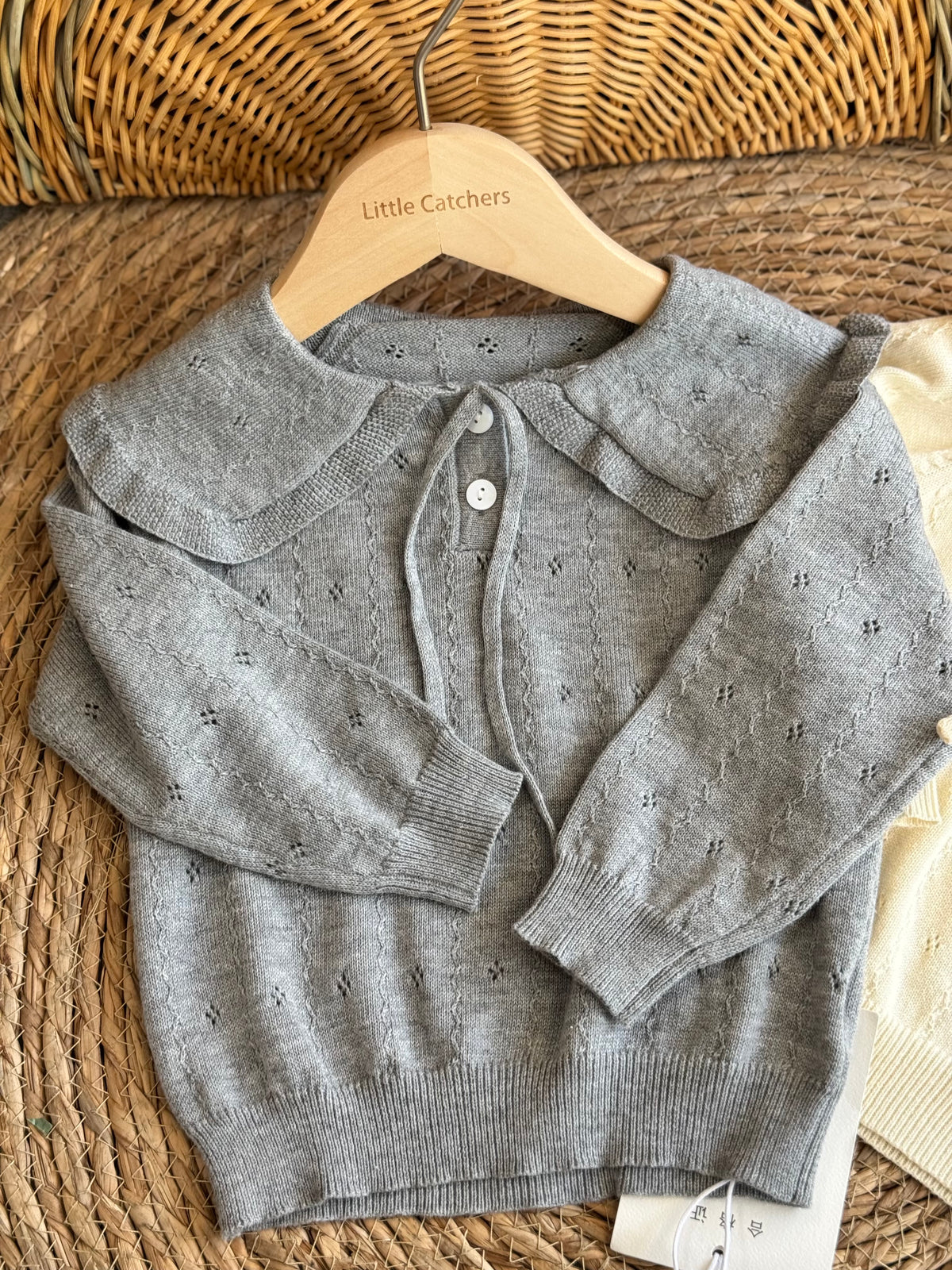 Ruffled Collar Top