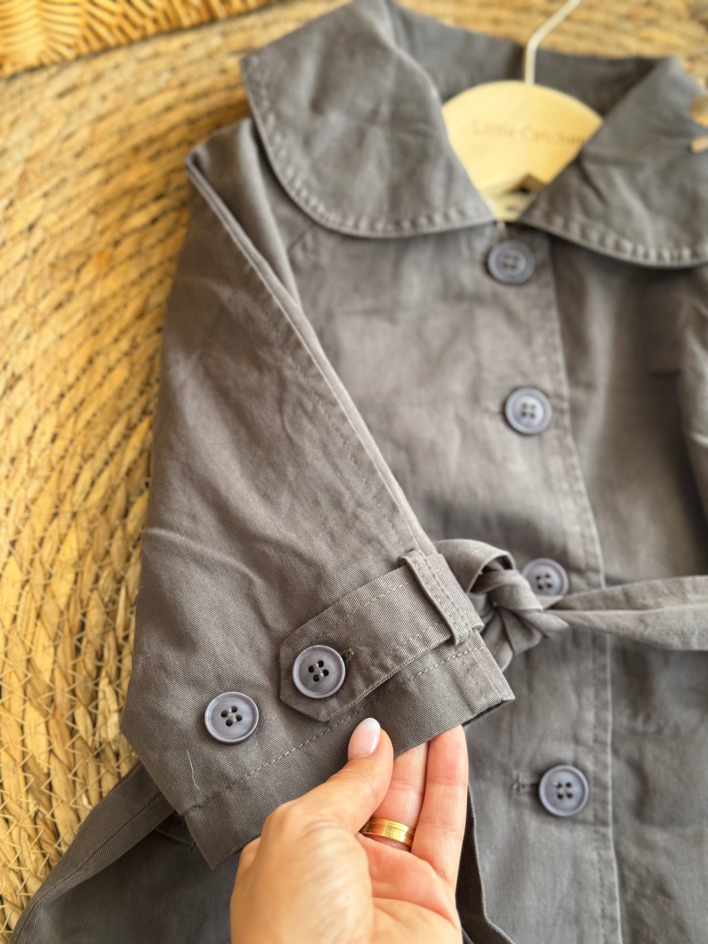 Grey coat