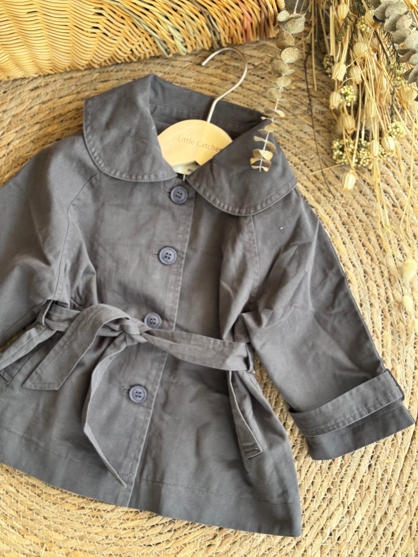 Grey coat