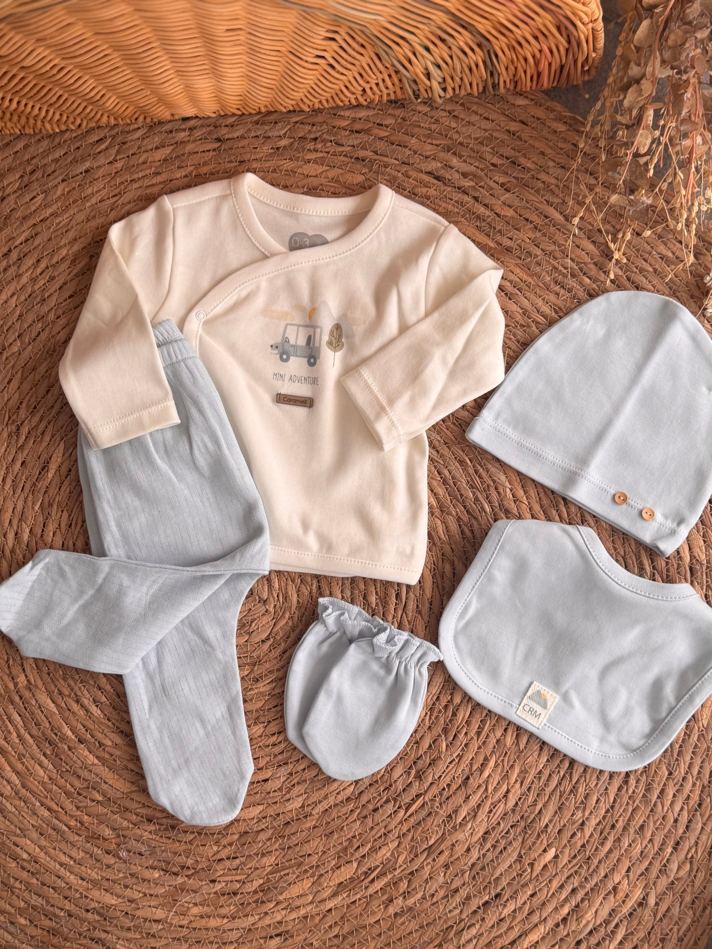 Mini Adventure Organic Set 🚙🩵