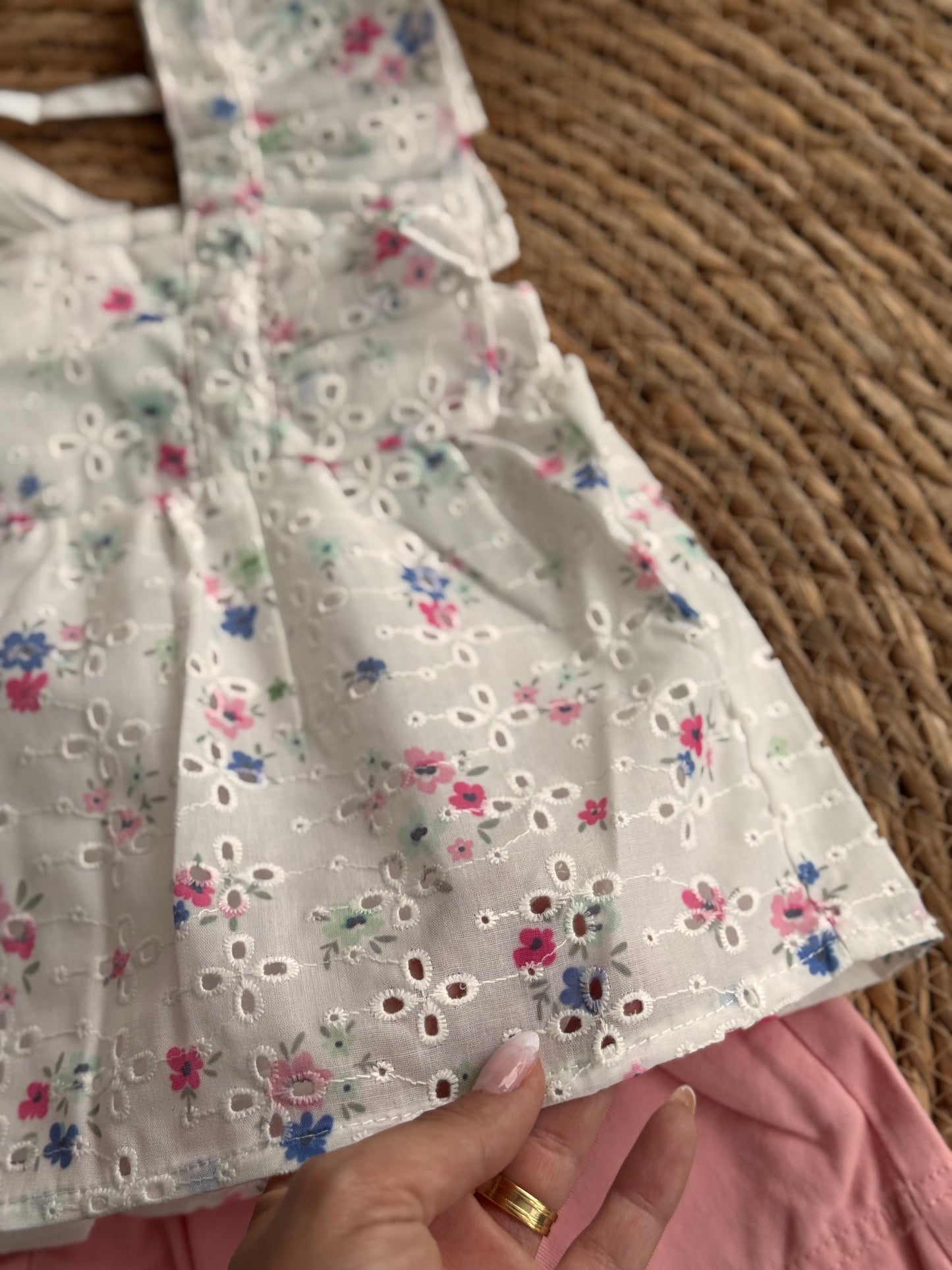 Floral Ruffle Top & Shorts