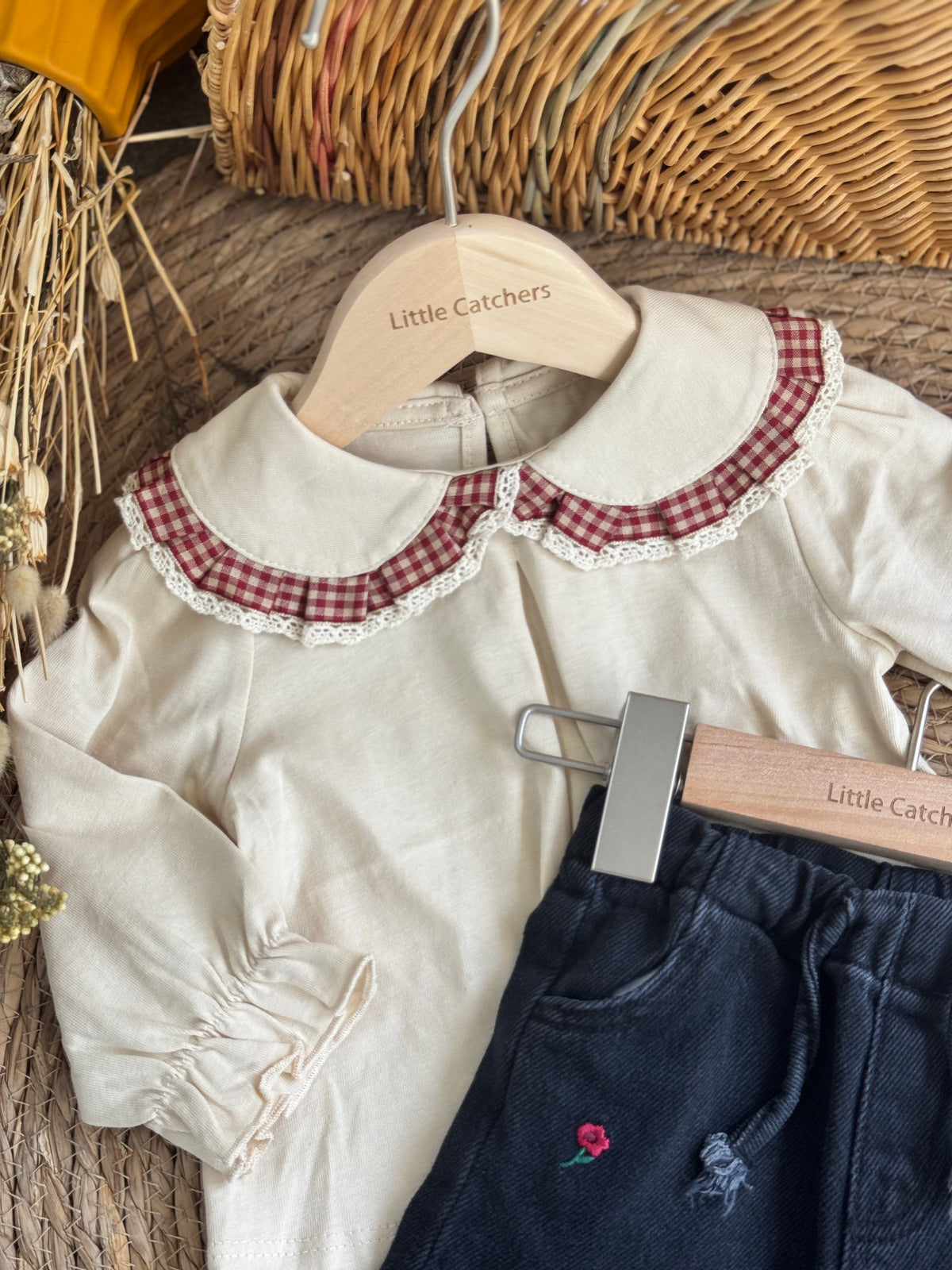 Vintage Rose Collar Set