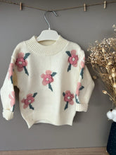 Load image into Gallery viewer, Flora knitted sweater-off white
