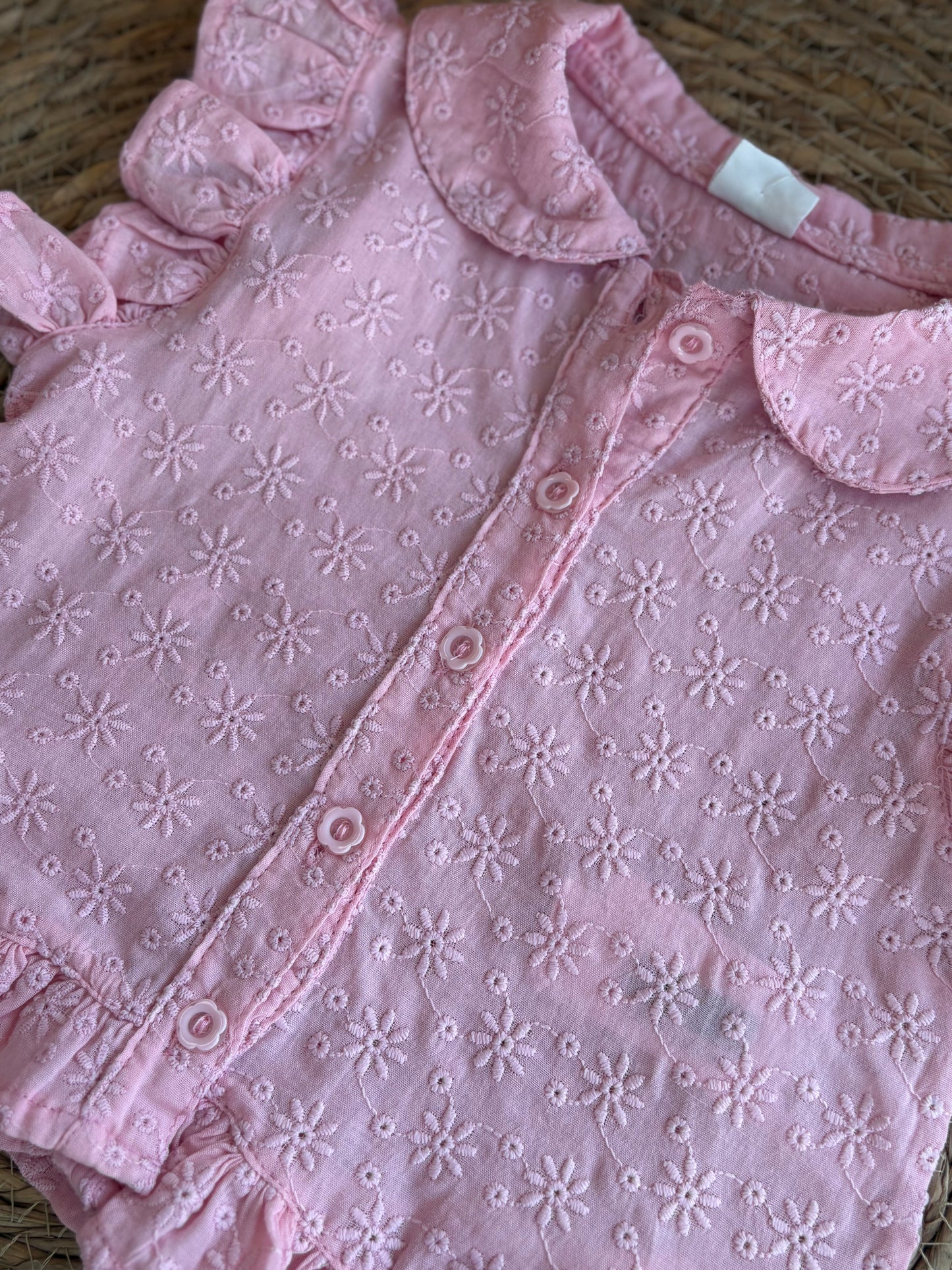 Daisy Lace Flutter Top