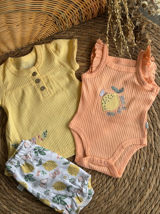 Lemon set of 3pcs