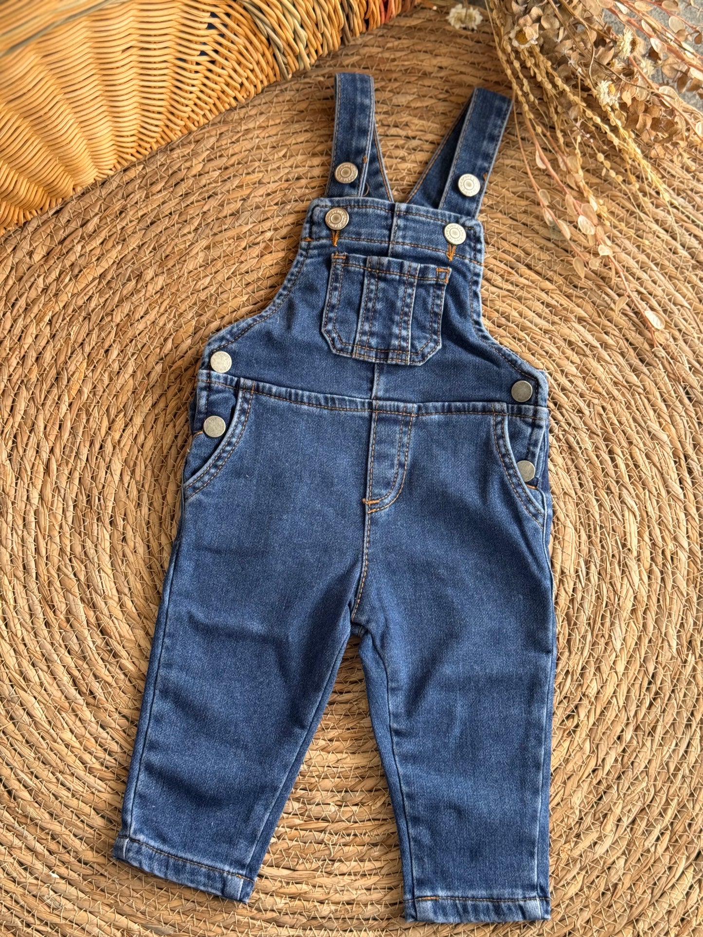 Classic Denim Jumpsuit