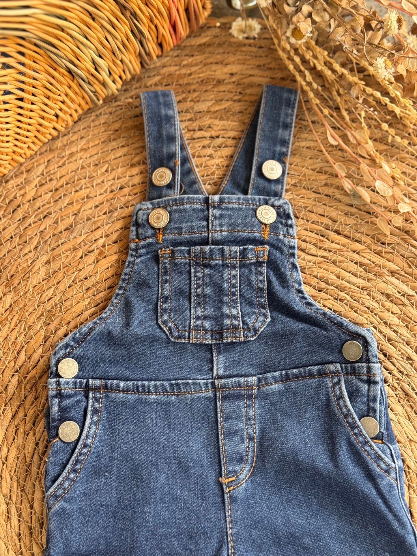 Classic Denim Jumpsuit
