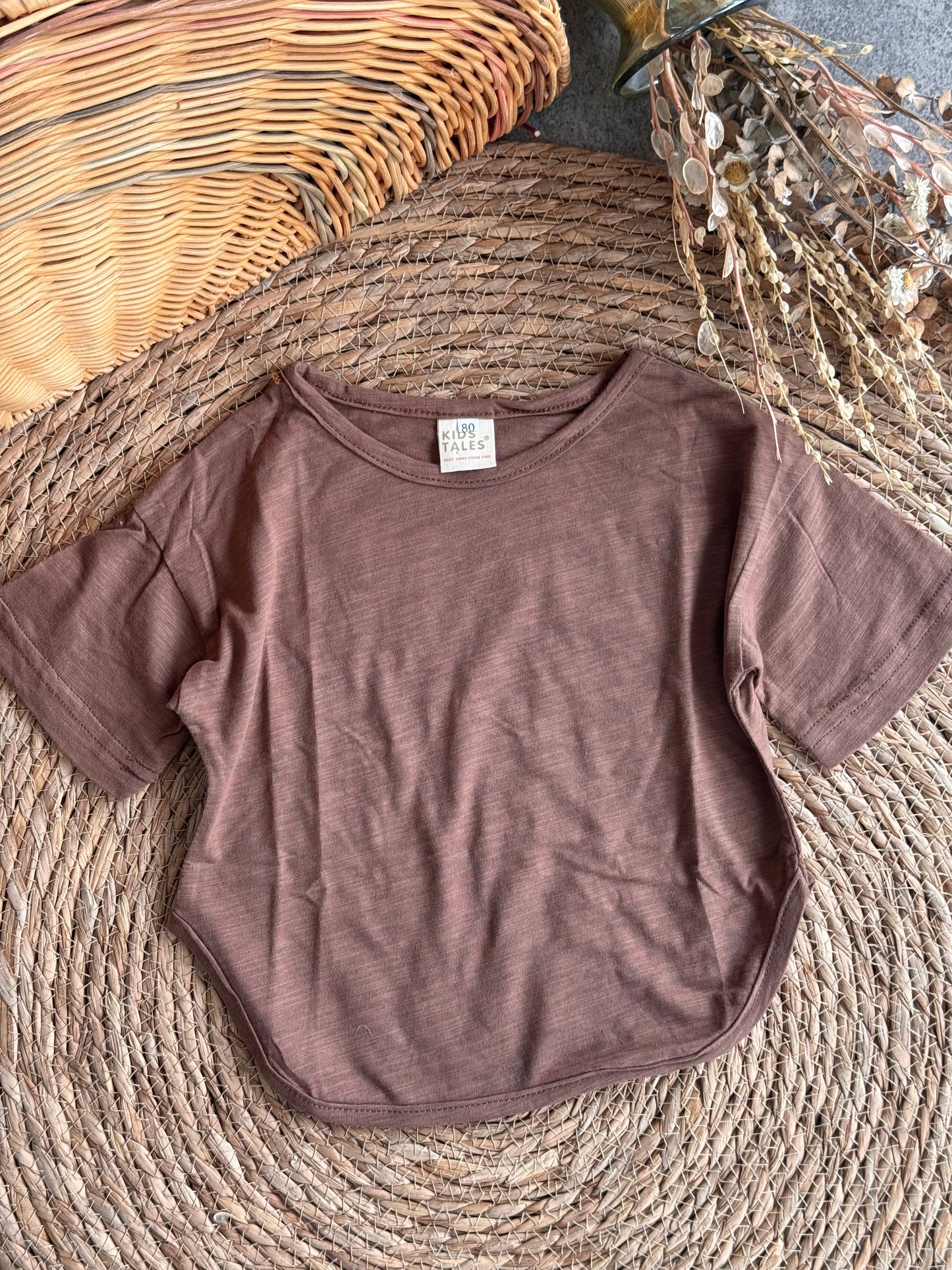 Brown Tee