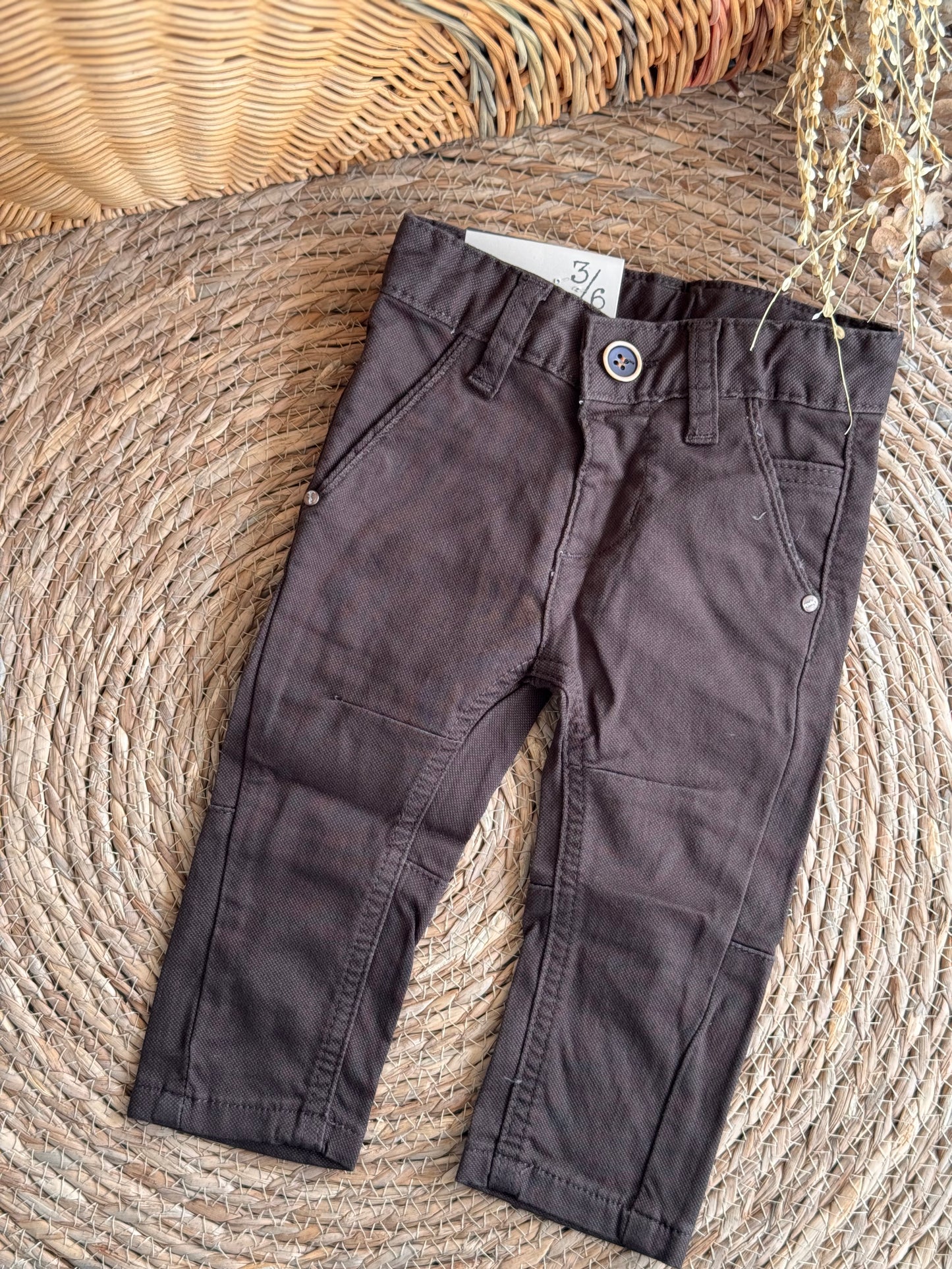 Brown Classic Pants