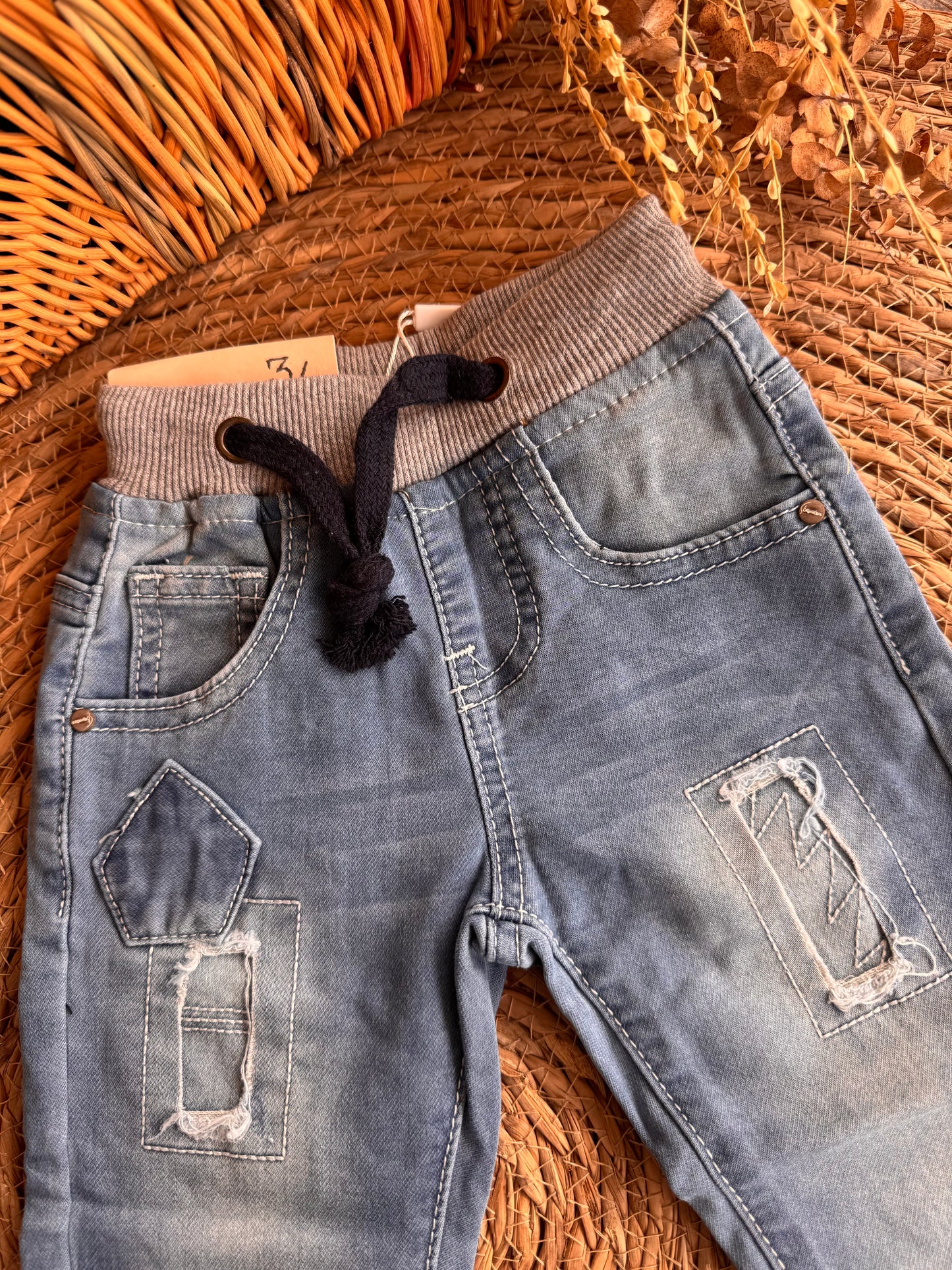Daily Adventure Drawstring Jeans-