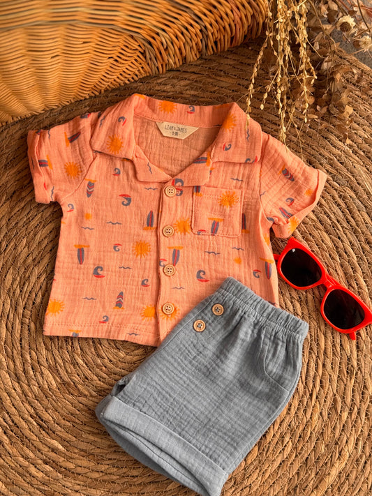 Sunny Explorer Shorts Set