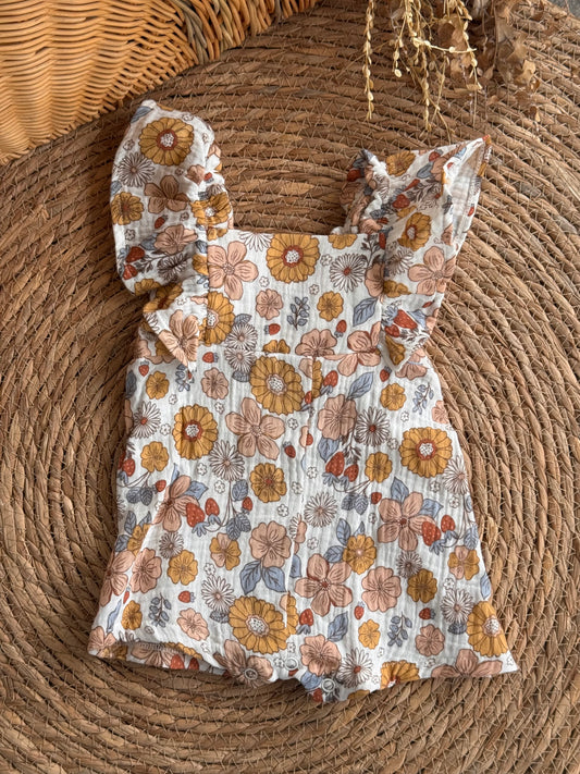 Daisy Bloom Flutter Dress