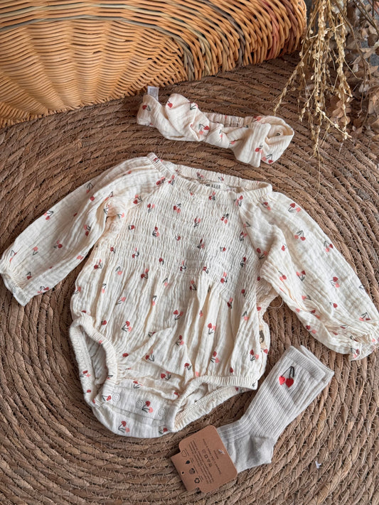 Cherry Romper