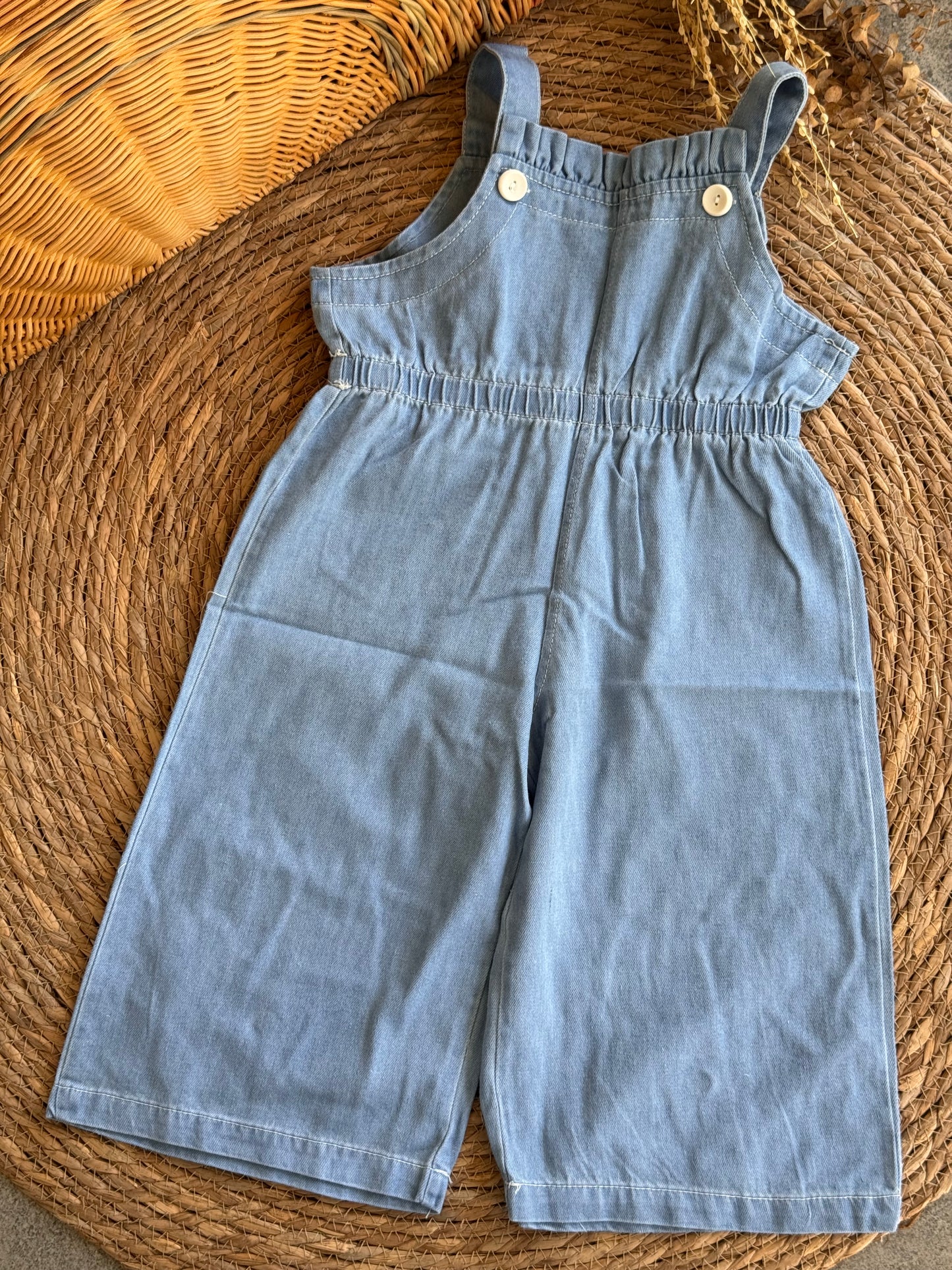 Boho Denim Jumpsuit
