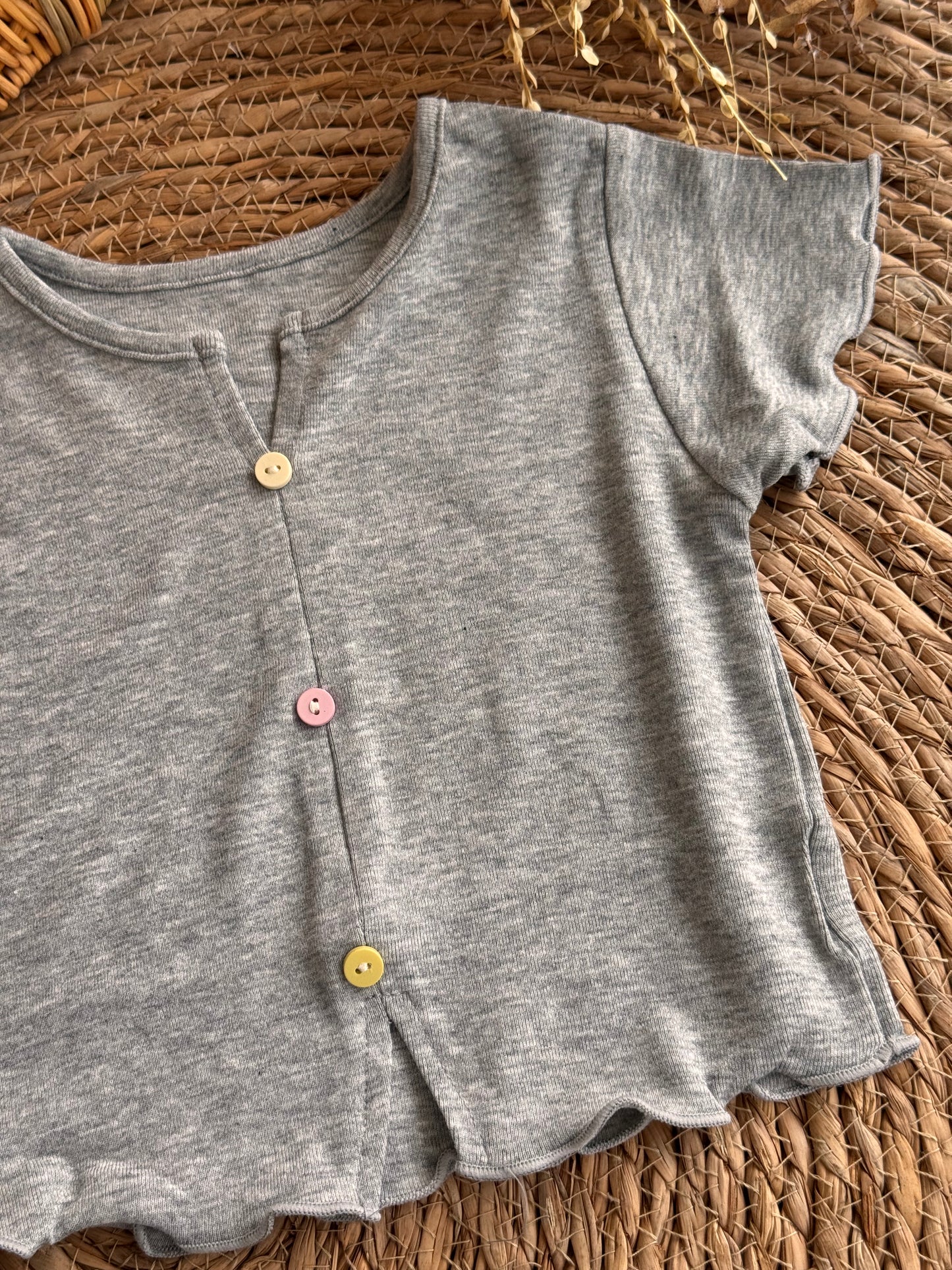 Grey Basic Top