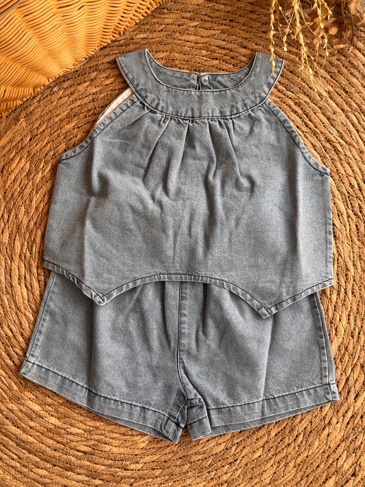 Cloud & Denim Set