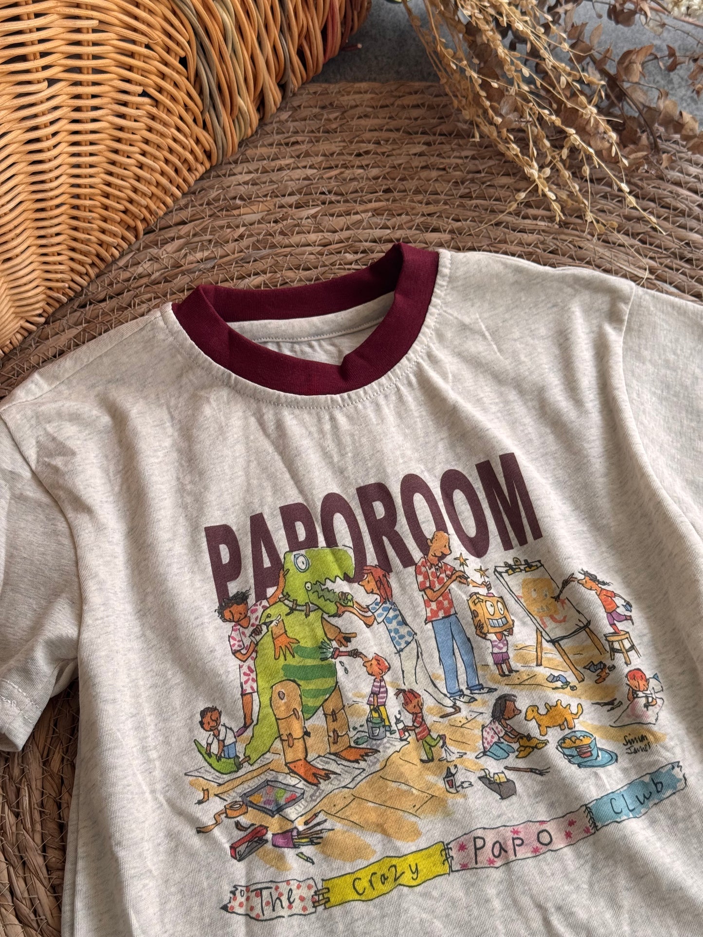Crazy Papo Club Ringer Tee