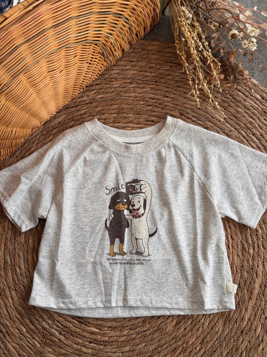 Best Buds Puppy Raglan-Tee