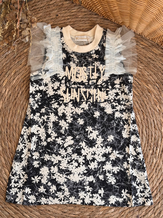 Midnight Blossom Dress