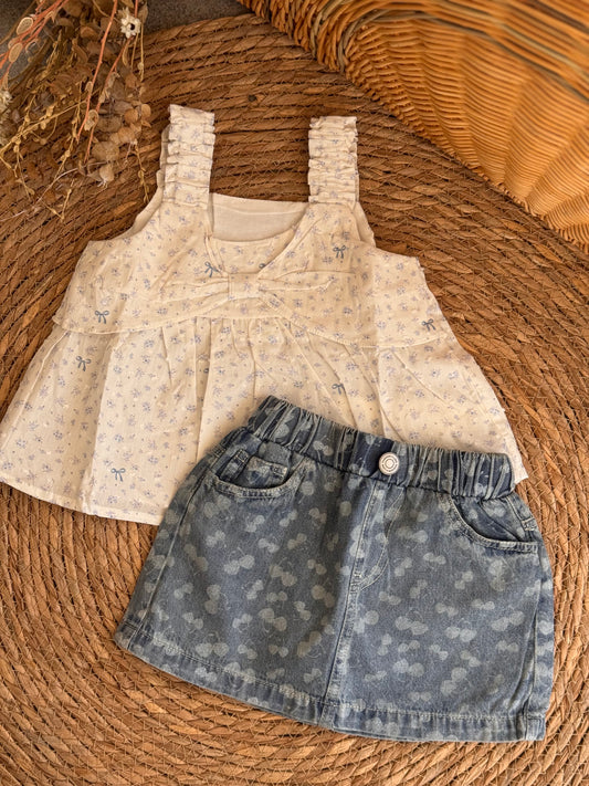Soft Blue Meadow Set